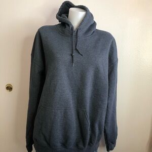 Gildan Dark Gray Men's Hoodie